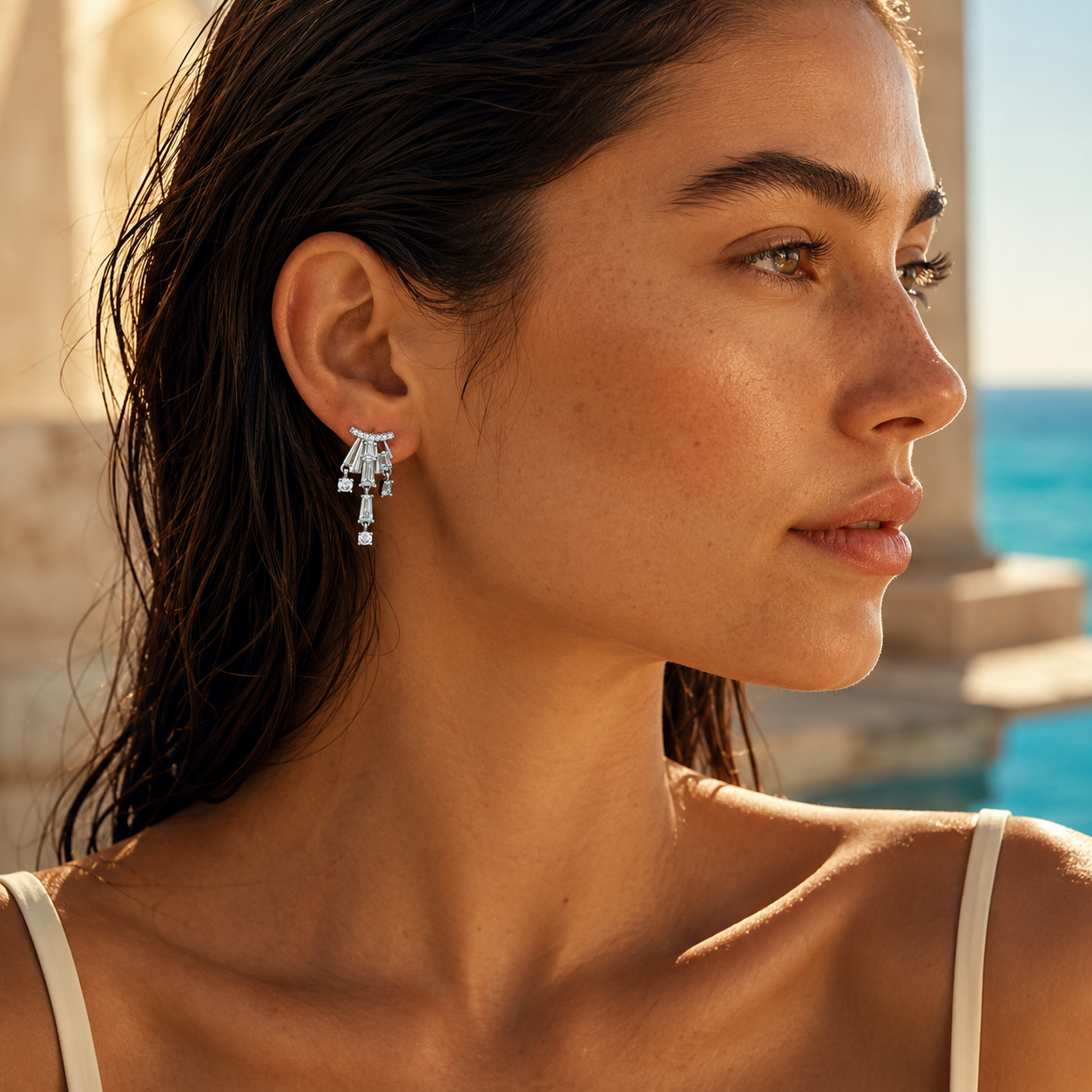 Pimosfer Earrings — VE2509-6162G image 2