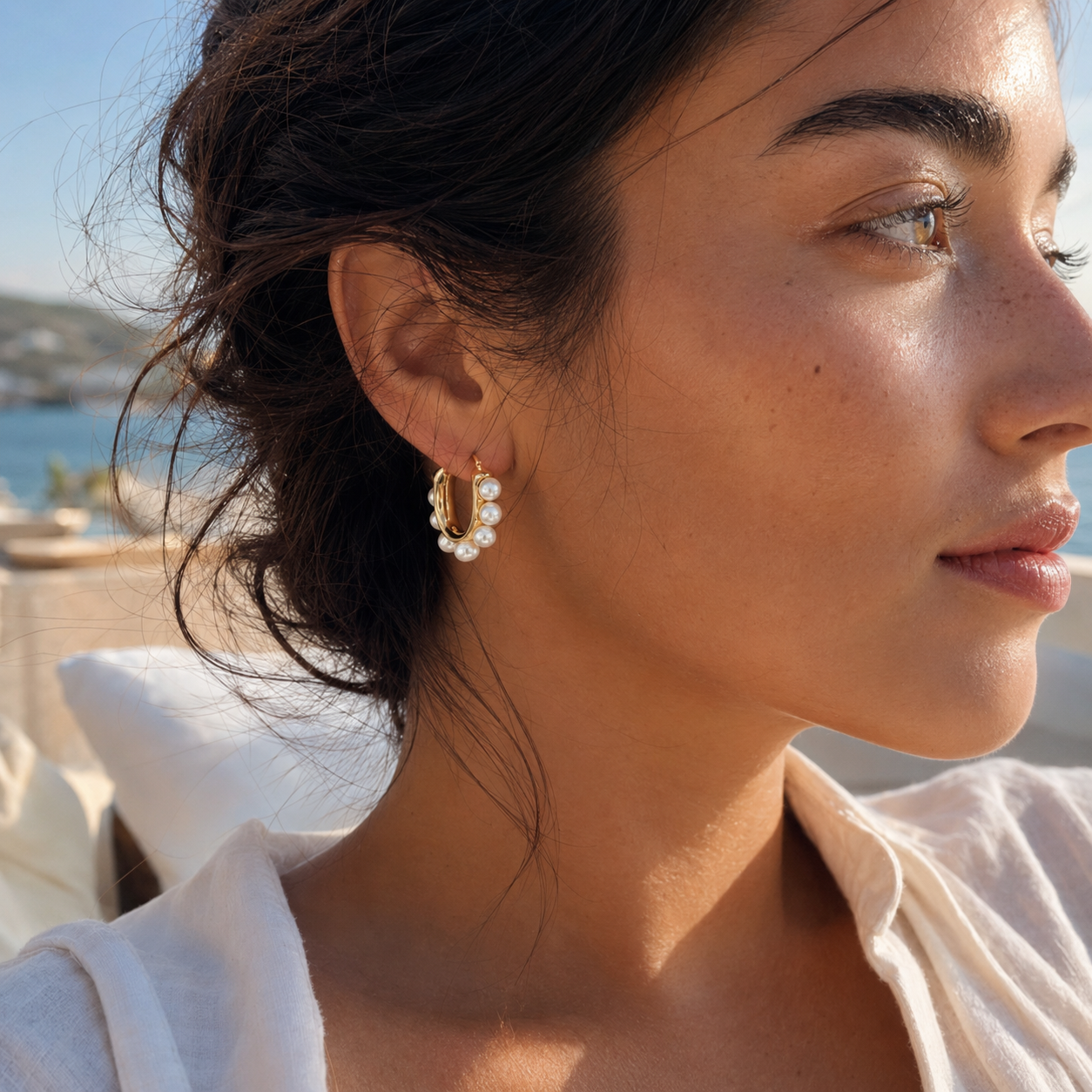 Pimosfer Earrings — VE2509-6048G image 3